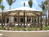 Spencer Fabrications Concession Stand Shelter with Canvas Canopy