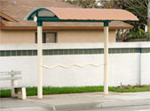 Spencer Fabrications Neighborhood Stop with Leaning Rail